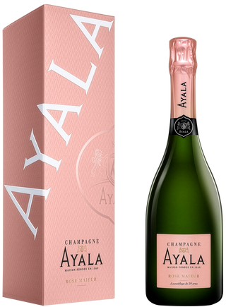 Champagne Ayala Brut Rose Majeur NV (Gift Box)