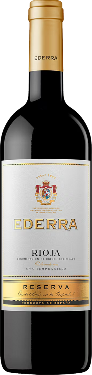Bodegas Bilbainas Ederra Rioja Reserva 2018