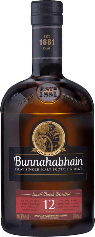 Bunnahabhain 12 YO Islay Single Malt Scotch Whisky 700ml