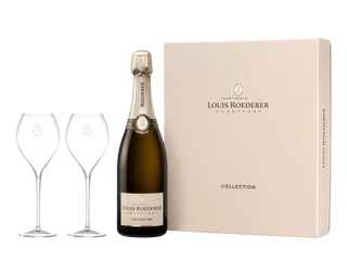 Louis Roederer Collection #245 2x Glasses Gift Box