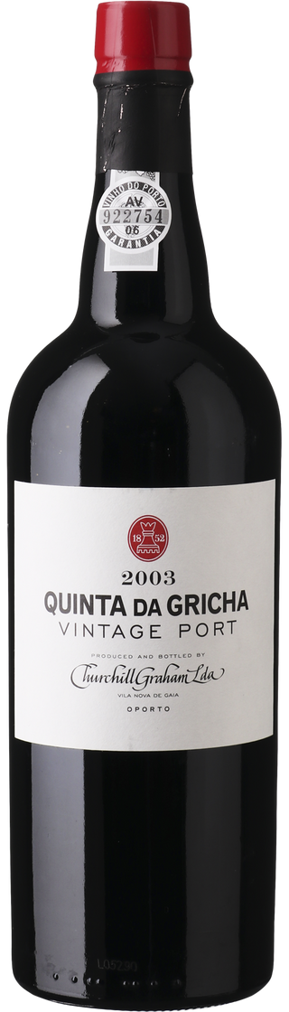 Churchill's Quinta da Gricha Vintage Port 2003