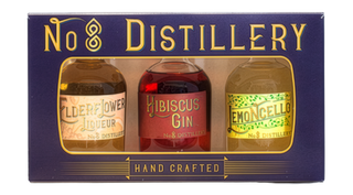 No8 Liqueur & Gin Gift Box 3x 250ml