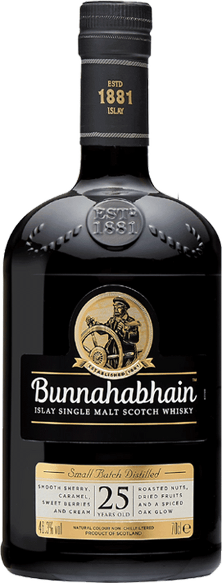 Bunnahabhain 25 YO Islay Single Malt Scotch Whisky 700ml