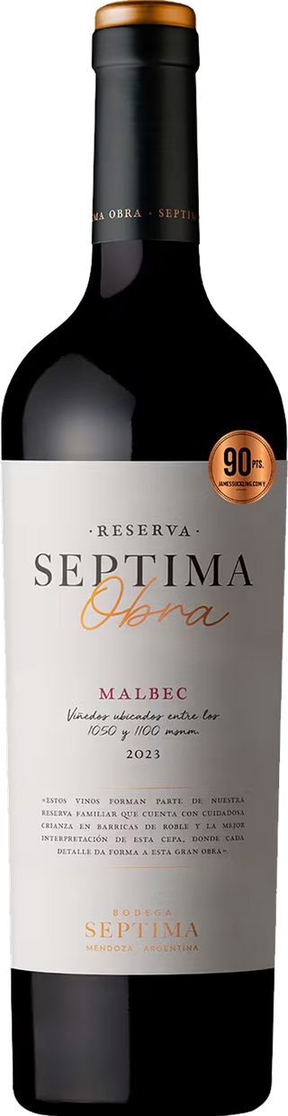 Bodega Septima Obra Reserva Malbec 2023